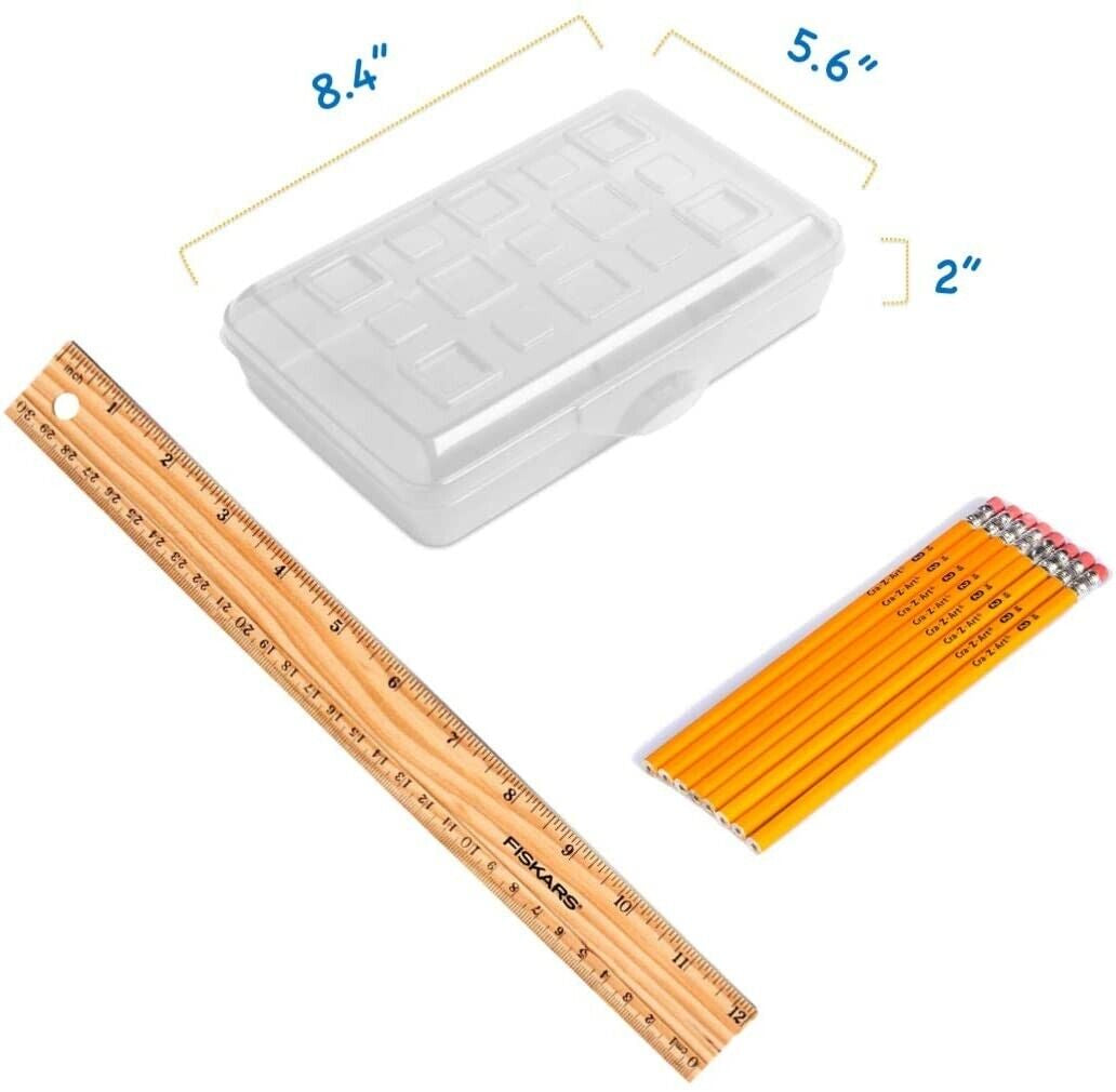 Back to School Essentials Supplies Pack Kit Bundle - Grades K-8 |