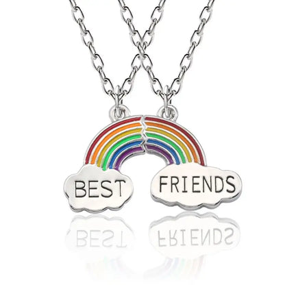 Yin Yang Pendant Necklace for Girlfriend Couples Matching Best Friend Friendship Jewelry Gift Bff Things Aesthetic Collar Boys 2
